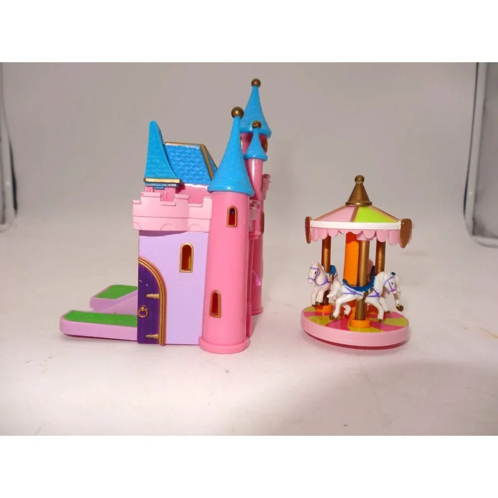 Disney Carousel Magic‎ Kingdom Polly Pocket Bluebird and Castle Splash Mountain